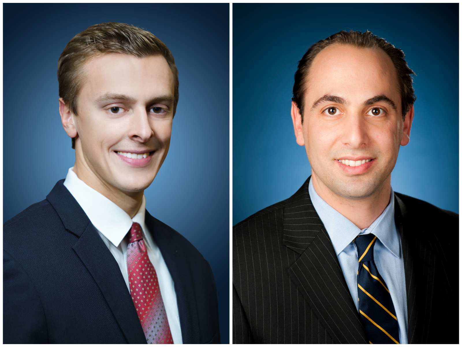 Dylan Newton, left, and Michael Horn (Photo provided by Archer’s Business Litigation Group)
